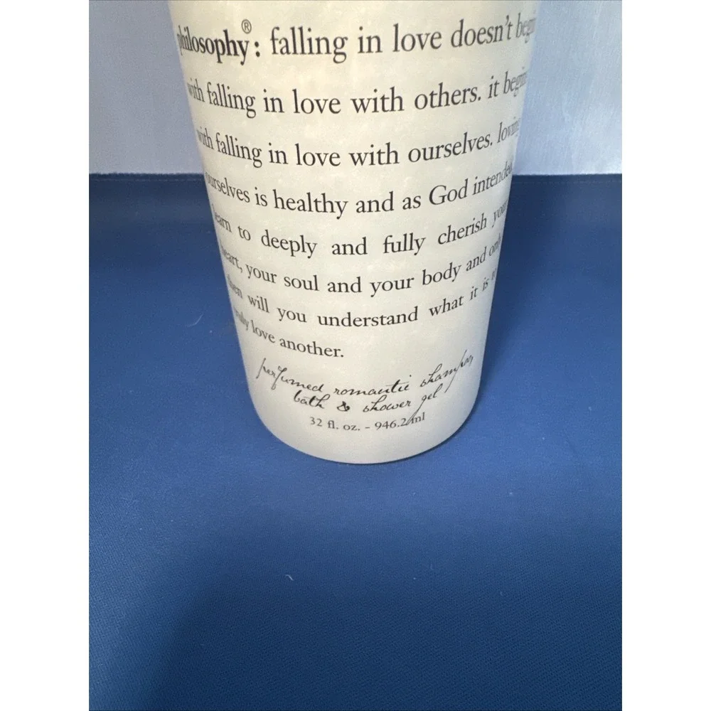 Philosophy Falling In Love Perfumed Romantic Shampoo Bath Shower Gel Sealed 32oz